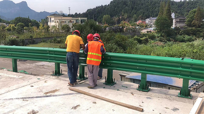 文昌高速公路护栏板的维护确保道路安全的关键环节